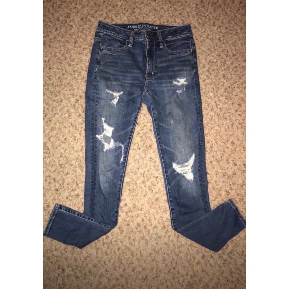 American Eagle super stretch jeans